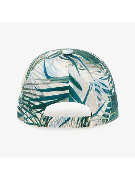 Czapka z daszkiem Roberto Cavalli z logo zielona