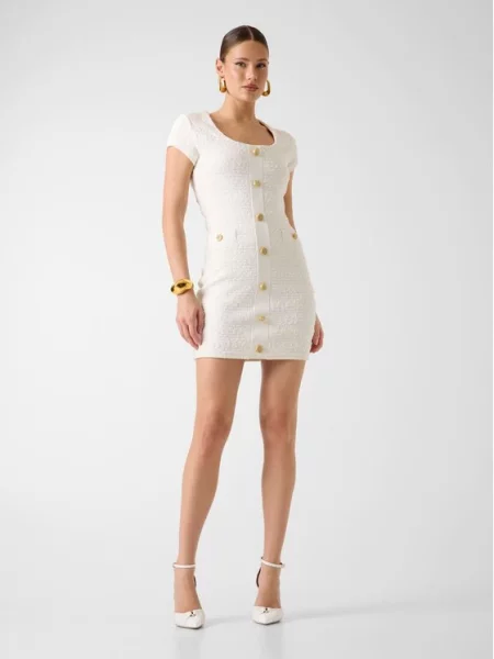 Marciano Guess Φόρεμα υφασμάτινο λευκό