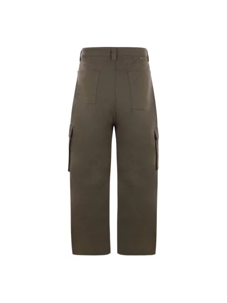 Spodnie cargo Golden Goose zielone