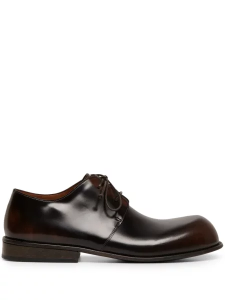 Pantofi derby Marsell din piele maro