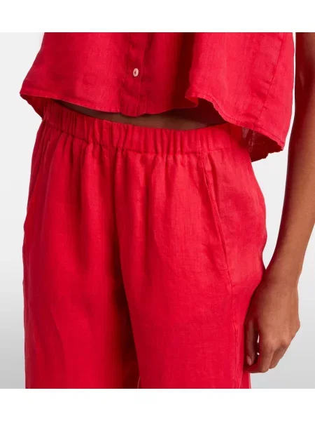 Pantaloni Velvet de in roșu