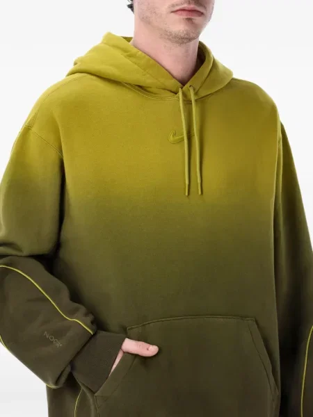 Флийс бягане панталон Nike зелено