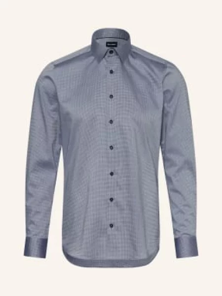 Olymp Koszula Level Five Body Fit blau granatowa