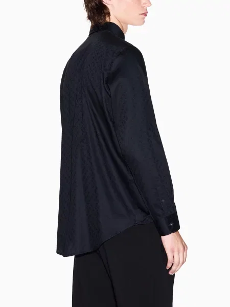 Рубашка Armani Exchange черная