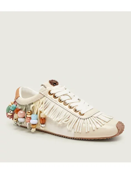 Kurt Geiger Sneakers Islington | piele întoarsă bej