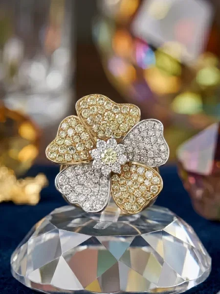 Inel Hyt Jewelry cu model floral