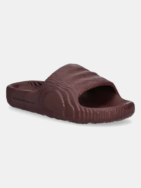 Klapki Adidas Originals brązowe