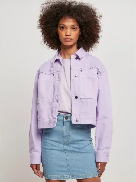 Geacă de blugi Urban Classics business gri