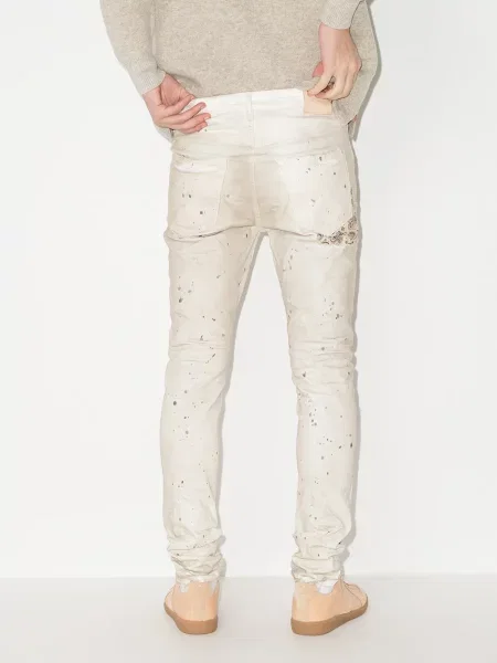 Skinny jeansy skinny Purple Brand fioletowe