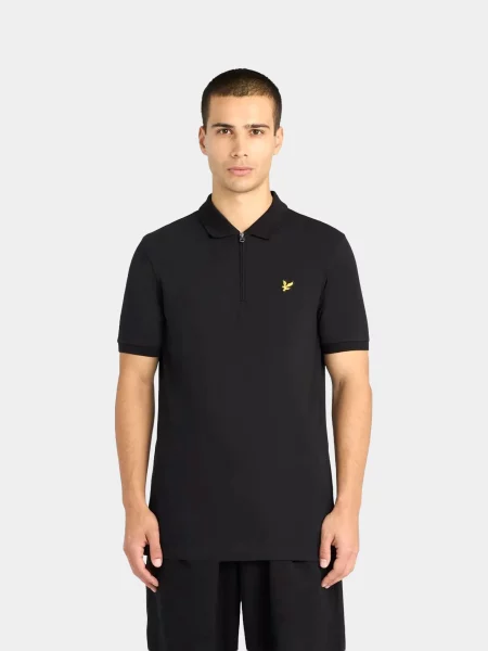 Поло Lyle & Scott чорний