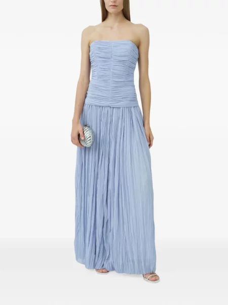 Rochie maxi Simkhai din jerseu albastru