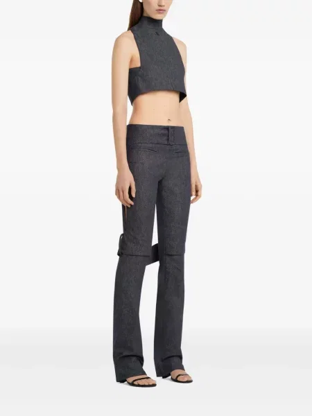 Pantaloni Courreges gri