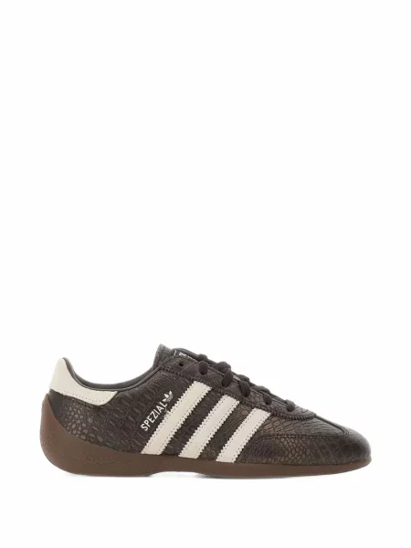 Sneakerși Adidas Spezial din piele maro