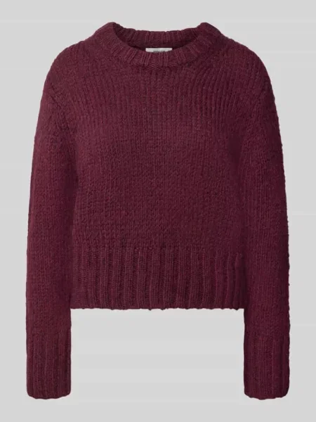 Sweter z dzianiny o kroju relaxed fit z domieszką bawełny Topshop