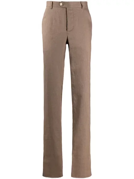Pantaloni croiți Billionaire cu broderie