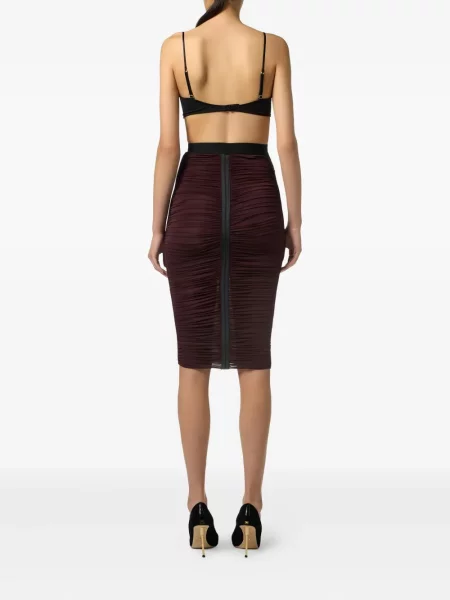 Sutien Elisabetta Franchi din satin negru