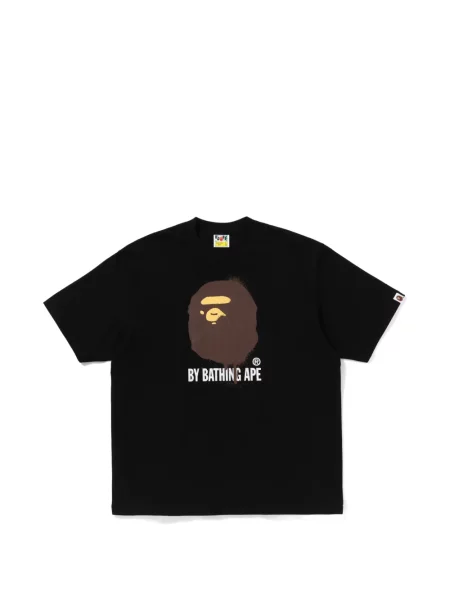 Tricou A Bathing Ape® cu imagine negru