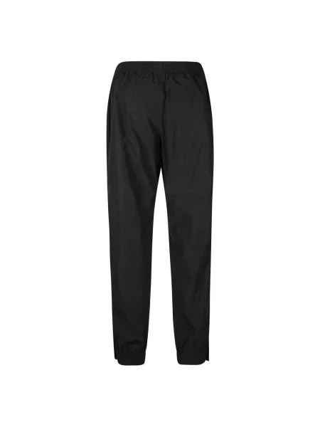 Lniane spodnie dresowe Balenciaga czarne