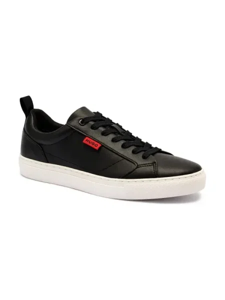 HUGO Sneakers Morrie_Tenn_napu_N negru