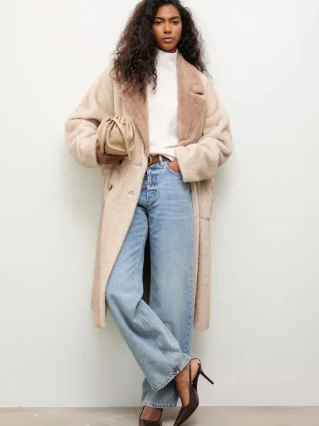 Answear.LAB palton bej