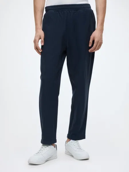 Calvin Klein Nohavice námornícka modrá