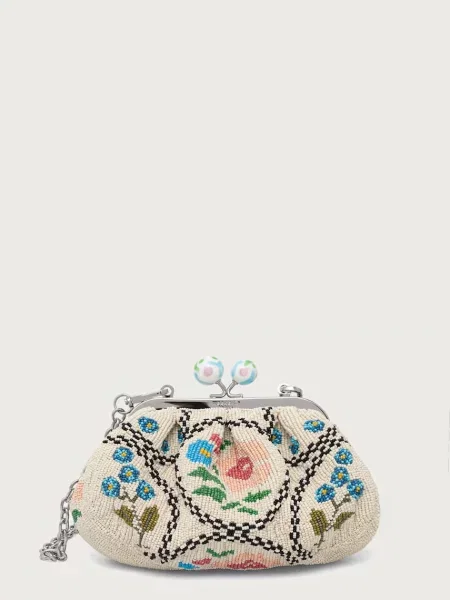 Weekend Max Mara torebka crossbody WKAFAVELLA beżowa