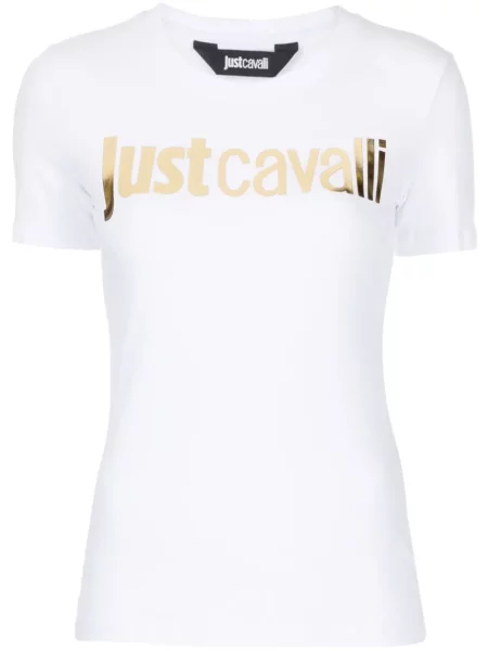 Tricou Just Cavalli alb