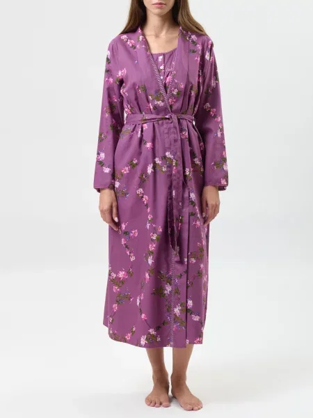 Халат Nora Rose фіолетовий