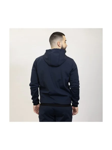 Geacă Emporio Armani albastru