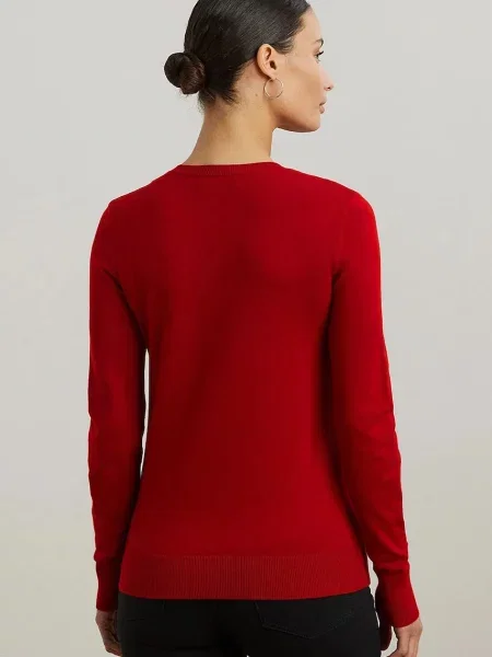 LAUREN RALPH LAUREN Sveter červená