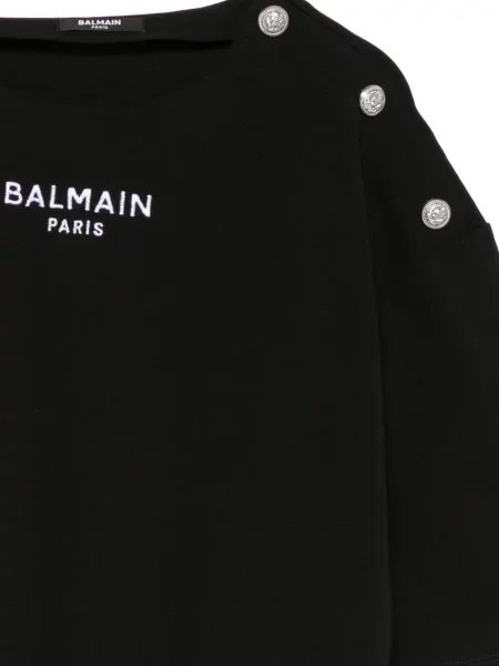 Dětské šaty Balmain černé