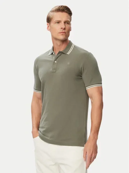 G-Star Raw Tricou polo Dunda verde