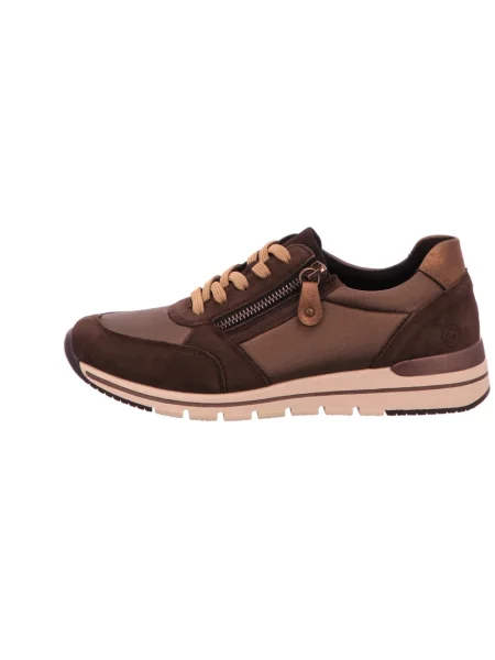 Sneakersy Remonte brązowe