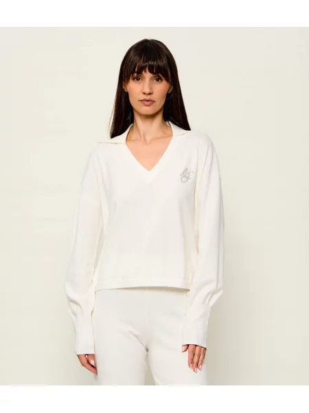 Liu Jo Sport Pulover alb