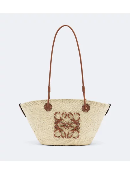Geantă Loewe din piele bej