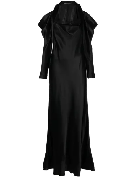 Lung rochie Alberta Ferretti din satin