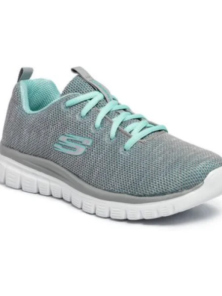Skechers Sneakers Twisted Fortune gri