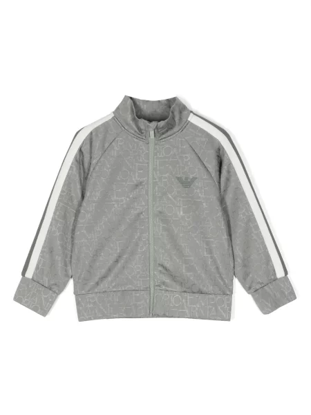 Kurtka dziecięca Emporio Armani szara