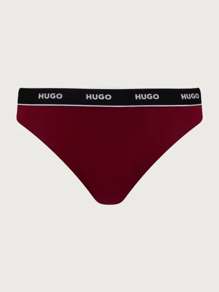 HUGO Tangá rubínová / čierna / biela červená