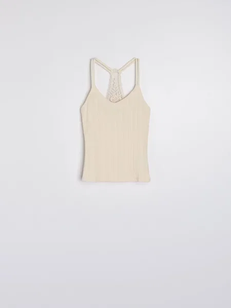 Топ з мереживом різнобарвний