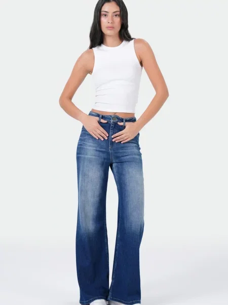 M.O.D MIRACLE OF DENIM Jeans albastru
