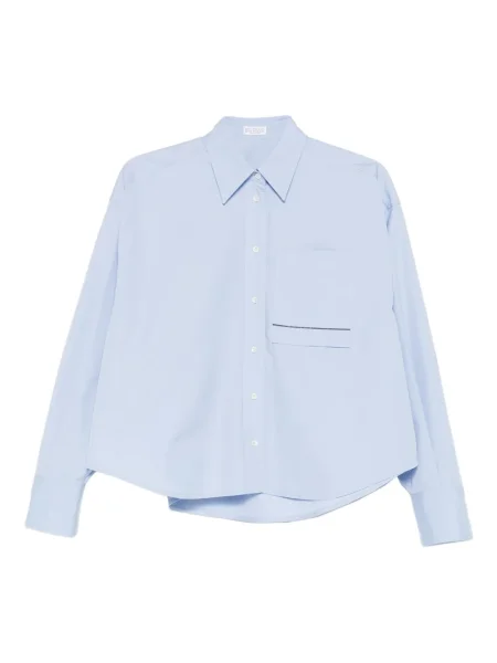 Cămașă Brunello Cucinelli albastru