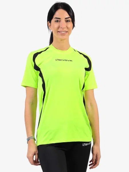 GIVOVA koszulka sportowa do biegania ARANCIO L żółta