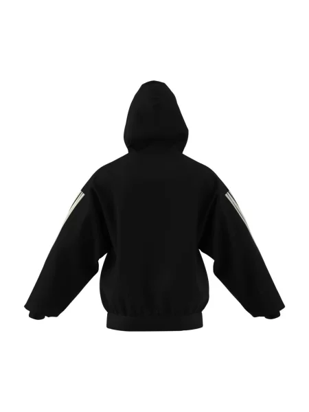 ADIDAS SPORTSWEAR Sportovní mikina / bílá černá