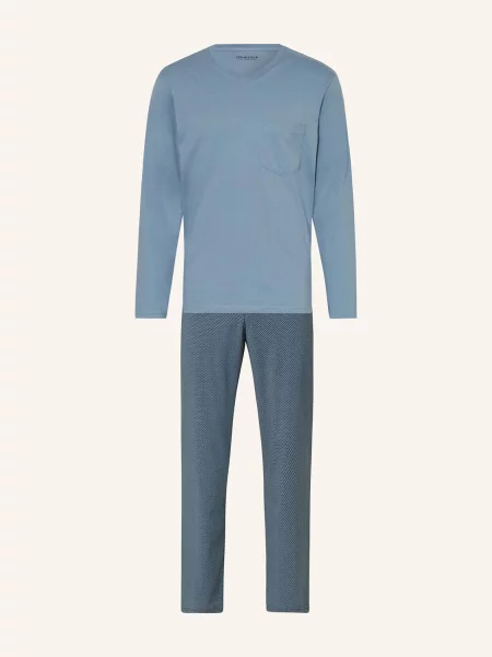 Schiesser Piżama Comfort Essentials blau