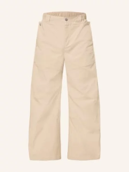 Adidas Originals Kalhoty Premium Essentials Loose Fit béžová khaki