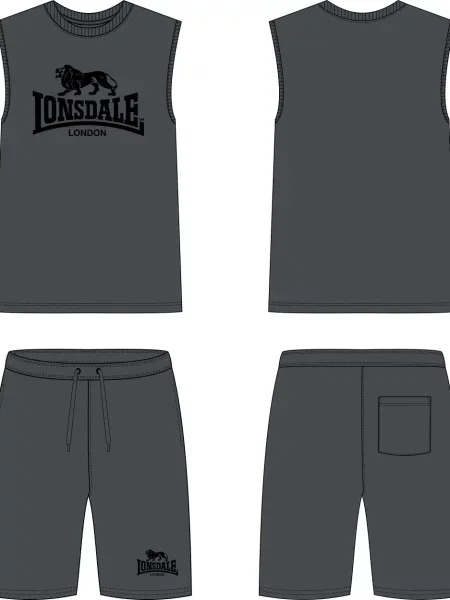 Tričko Lonsdale černé