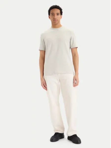 Calvin Klein Majica Svetlo bež siva