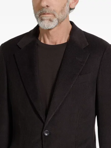 Geacă Zegna din cașmir maro