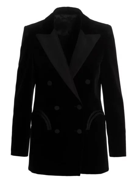 Sacou Blazé Milano de catifea negru